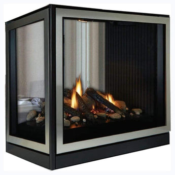 Empire | Tahoe 36" Direct-Vent Clean Face Premium Peninsula Fireplace