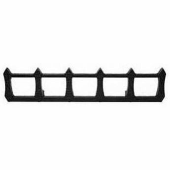 Empire | 24" Black Decorative Cast Iron Grate (Accessory)