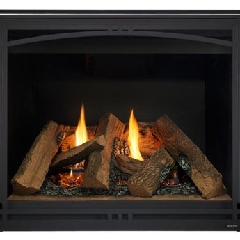 Majestic | Meridian 42" Traditional Top/Rear Direct Vent Gas Fireplace With IntelliFire Touch Ignition System