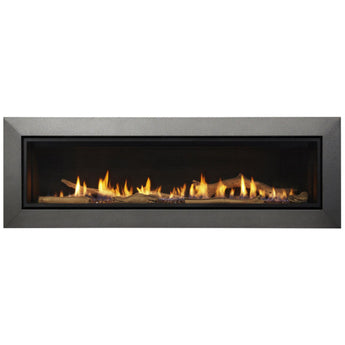 Majestic | Echelon II 60" Linear Contemporary Direct Vent Natural Gas Fireplace With IntelliFire Touch Ignition System