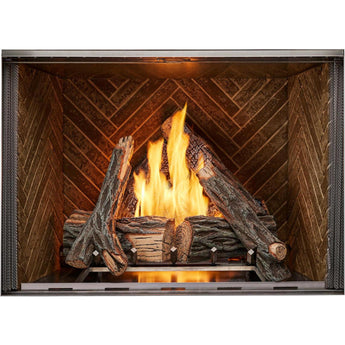 Majestic | Courtyard 36" Traditional Outdoor Vent Free Natural Gas Fireplace With IntelliFire Ignition System