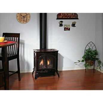 Empire | 22” Small Direct-Vent Cast Iron Gas Stove