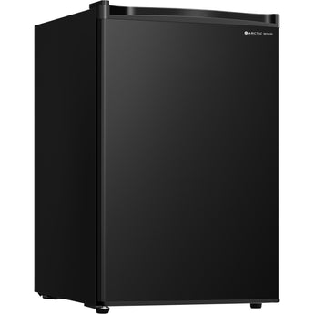 Arctic Wind | 2.6-Cu. Ft. Energy Star Compact Refrigerator with Freezer Compartment in Black