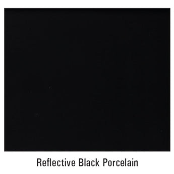 Empire | Black Porcelain Reflective Liner for Direct-Vent Loft Fireplaces