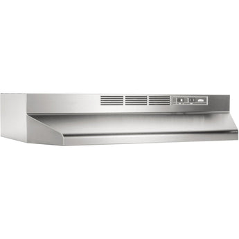 Broan-NuTone | 41000 Series 30-In. Ductless Under-Cabinet Range Hood, Stainless Steel