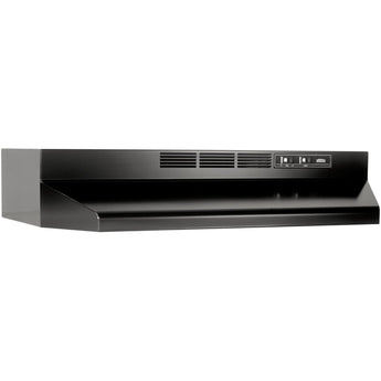 Broan-NuTone | 41000 Series 30-In. Ductless Under-Cabinet Range Hood, Black