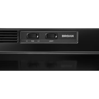 Broan-NuTone | 41000 Series 30-In. Ductless Under-Cabinet Range Hood, Black