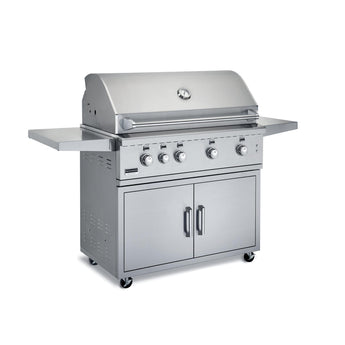 BroilMaster B-Series 40" 5 Burner Stainless Steel Gas Grill (Cart Model)