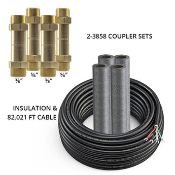 MRCOOL | DIYCOUPLER-38 + DIYCOUPLER-58 (Two Sets) w/75 ft of Communication Wire