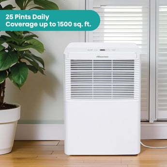 Hisense | 25-pint Dehumidifier