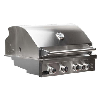 BroilMaster B-Series - 32" 4 Burner Built-In Stainless Steel Gas Grill