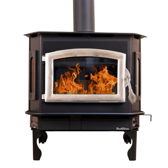 Buck Stove - Model 81 Wood Stove - Pewter Door