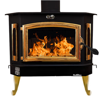 Buck Stove Model 91 - Wood Stove - Gold Door