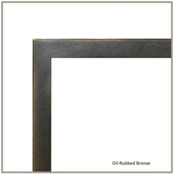 Empire | 40" Beveled Frame for Renegade Fireplaces - Brushed Nickel