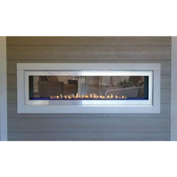 Empire - SS Fireplace Exterior Wall Frame with Glass Window for 60" VF Boulevard