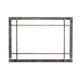 Empire | 50" Forged Iron Insets (Arch) for Renegade Fireplaces - Oil-Rubbed Bronze