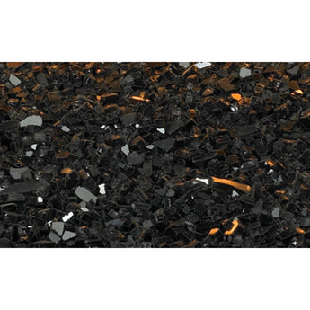 Empire - Decorative Crushed Glass Linear Fire Pit Decorative Media (1 sq. ft)