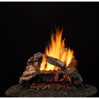 Majestic | 4-piece Fiber Ceramic Log Set for use with 18/24" Radiant Burner (DUZY2LS-18/24)