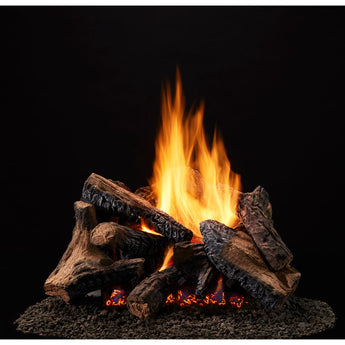 Majestic | 8-piece Fiber Ceramic Log Set for use with 18/24" Radiant Burner (DUZY5LS-18/24)