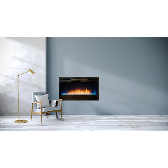 Empire - Nexfire Wall-Mount 34 Inch Linear Electric Fireplace