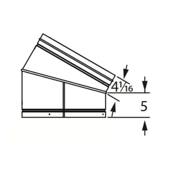 Majestic | Dura Vent DuraChimney ll 30 Degree Elbow (14DCA-E30)