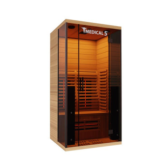 MEDICAL 5 ULTRA FULL SPECTRUM INFRARED SAUNA (1 PERSON)