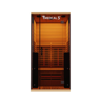 MEDICAL 5 ULTRA FULL SPECTRUM INFRARED SAUNA (1 PERSON)