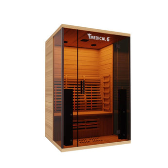 MEDICAL 6 ULTRA FULL SPECTRUM INFRARED SAUNA (2 PERSON)