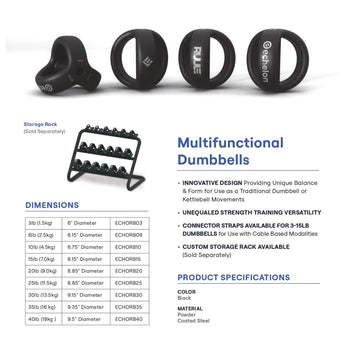 Echelon | Ruule Orbital Multifunctional Dumbbell Set