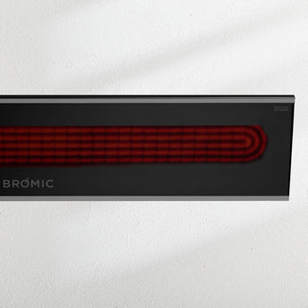 Bromic - Platinum Smart-Heat Electric Heater - Black (4500W)