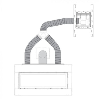 Empire - Flex Vent Kit for Forced Air Kit