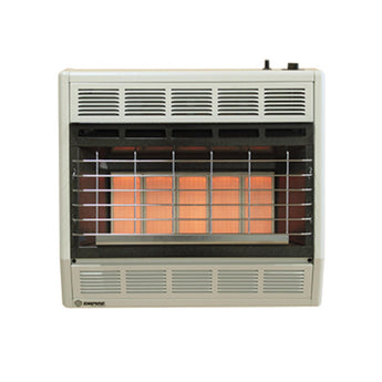 Empire 12" White Vent-Free Infrared Heater 6,000 BTU