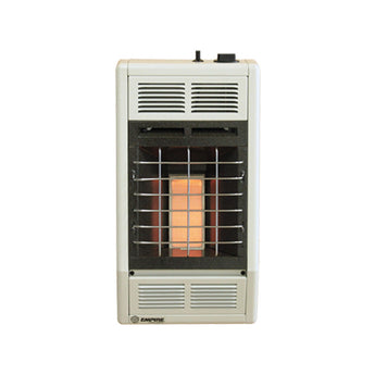 Empire 12" White Vent-Free Infrared Heater 6,000 BTU