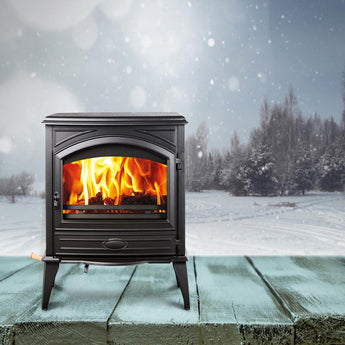 Sierra Flame Amantii | Lynwood W76 Non-Catalytic Cast Iron Wood Burning Stove