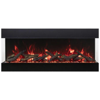 Amantii | Tru-View Bespoke Indoor/Outdoor Built-In 3-Sided Smart Electric Fireplace