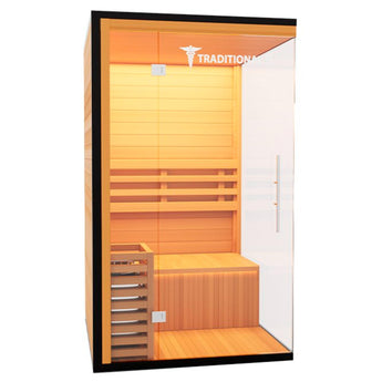 TRADITIONAL 5 MEDICAL SAUNA (1 PERSON) - RESPIRATORY RELIEF BENEFIT