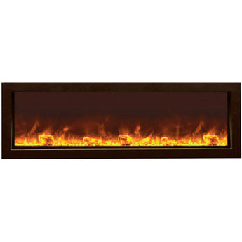 Amantii | 50 Inch Panorama Slim BI-50-SLIM-OD Linear Indoor or Outdoor Electric Fireplace