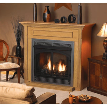 Empire | Wooden Cabinet Mantel with Base for 42" Fireboxes