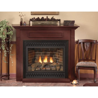 Empire | Wooden Cabinet Mantel with Base for 42" Fireboxes