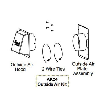 Majestic | Outside Air Kit 1 Each (AK24)