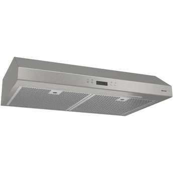 Broan | 30-In. Glacier Series Under-Cabinet Range Hood with Heat Sentry, Stainless Steel