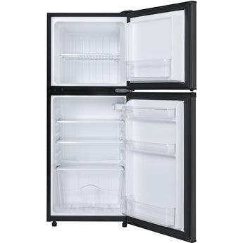 Danby | 4.7-Cu. Ft. Dual-Door Compact Refrigerator/Freezer in Black Stainless Steel