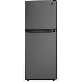 Danby | 4.7-Cu. Ft. Dual-Door Compact Refrigerator/Freezer in Black Stainless Steel