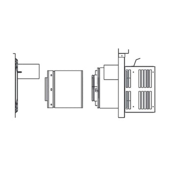 Majestic | DVP 5 Inch x 8 Inch Long Horizontal Termination (DVP-TRAP2)