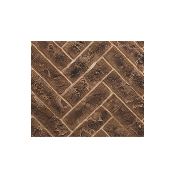 Majestic | Tavern Brown Herringbone Interior Brick Panels for Marquis II 42 (BRICKMQ42HB-B)