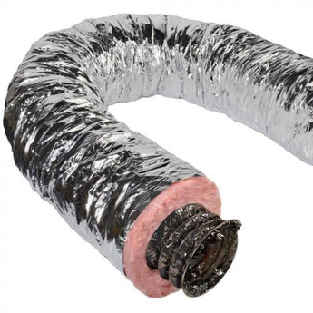 Majestic | 6-Inch Insulated Flex Duct for Outside Air Chimney Kit, Two 42-Inch Sections Included (ID6)