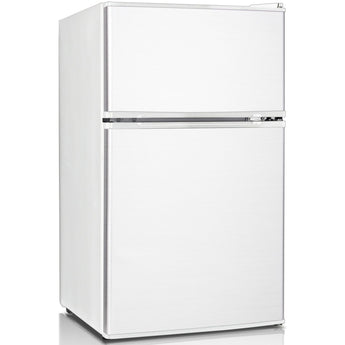 Keystone | Energy Star 3.1 Cu. Ft. Compact 2-Door Refrigerator/Freezer in White