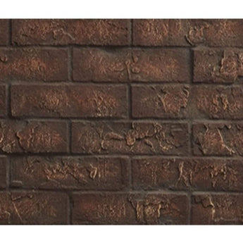 Majestic | 32-inch Brick Interior Panels for Quartz Fireplace (BRICK32CR)