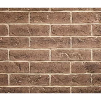 Majestic | 36-inch Brick Interior Panels for Meridian Platinum Fireplace (BRICK36MPLTB)