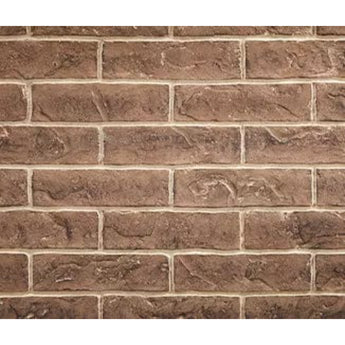 Majestic | 42-inch Brick Interior Panels for Marquis II See-Through Direct Vent Fireplace (BRICKMQ42STTB)